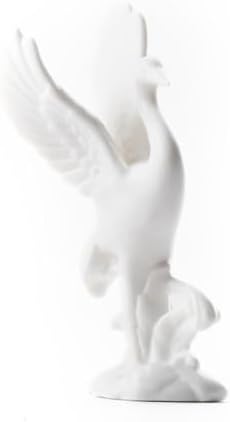 Ecqizer Ceramic Tabletop Fountain Decor