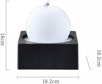 GRFIT White Tabletop Fountain for Home Decor
