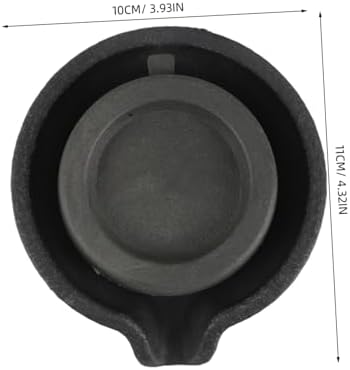 Tabletop Water Fountain with Rotating Millstone Spout for Indoor Decor