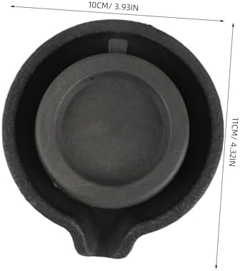 VICASKY Tabletop Fountain with Rotating Mill