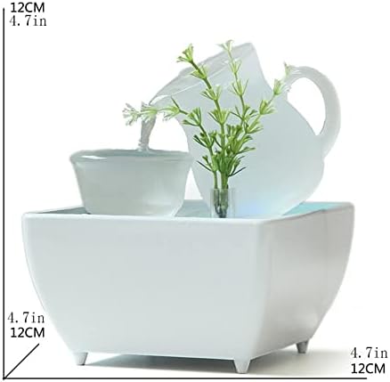 YKHB Tabletop Fountain USB Powered Indoor Decor