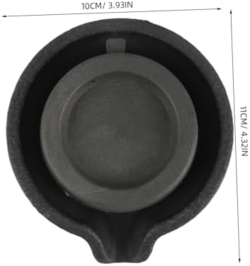 VICASKY Decorative Tabletop Fountain Millstone Water Feature Compact Easy to Maintain