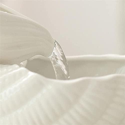 Lotus Leaf Tabletop Fountain Ceramic Indoor Decor