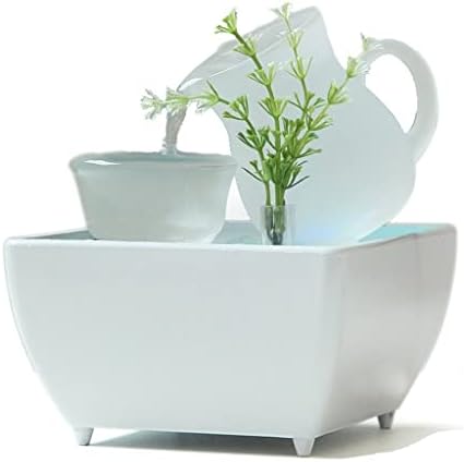 YKHB Tabletop Fountain USB Powered Indoor Decor