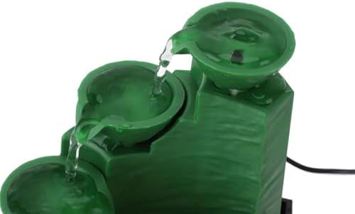 Tabletop Fountain with LED Light and USB Power