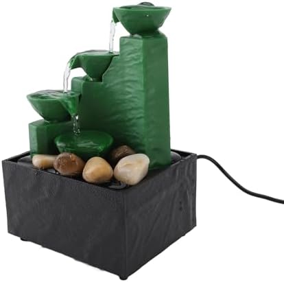 4 Tier Rock Waterfall Fountain with LED Light