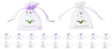 LUOZZY Lavender Sachet Bags Small Pouches for DIY Crafts