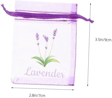 Wakauto 20pcs Lavender Sachet Bags for Herbs and Spices