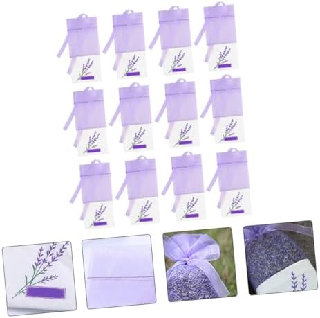 24 Pack Lavender Scent Sachet Pouches for Home Fragrance