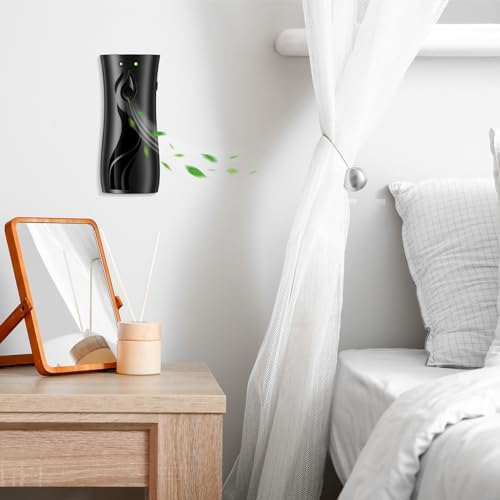 2 Pcs Automatic Fragrance Spray Dispenser with Light Sensor