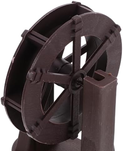 STOBAZA Miniature Water Wheel Fountain Decor