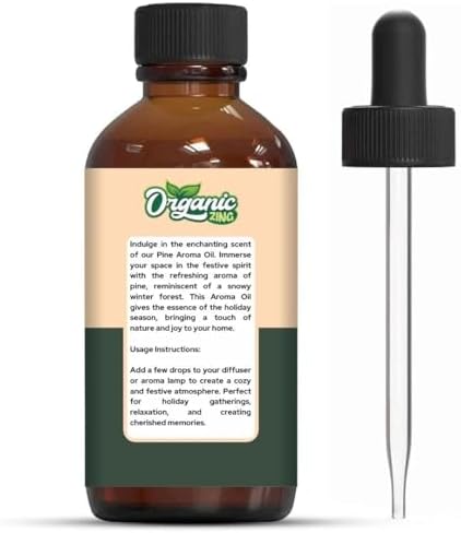 Organic Zing Pine Aroma Diffuser Oil 30 ml