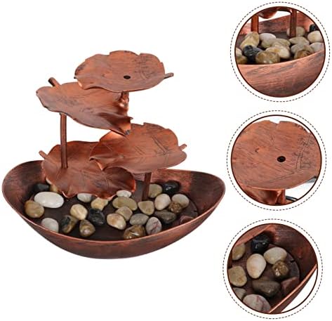 Creative Waterfall Fountain Tabletop Led Night Light