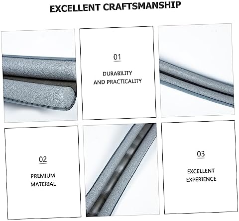 3pc Door Draft Stopper Weather Stripping for Home and Dorm