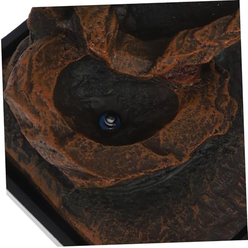 110v Tabletop Fountain with LED Light and Meditation Decor