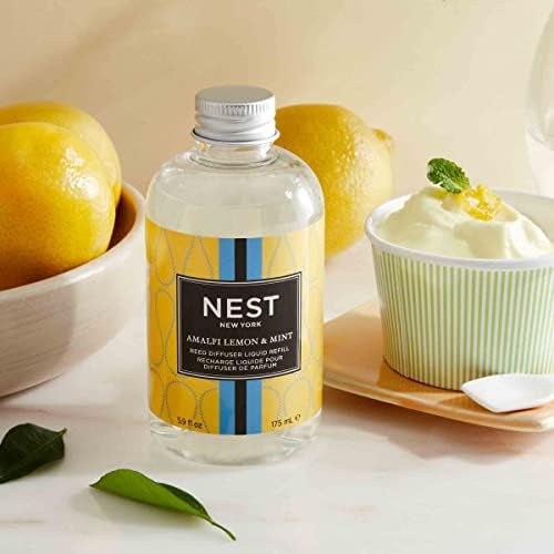 NEST New York Reed Diffuser Liquid Refill Amalfi Lemon Mint 59 fl oz