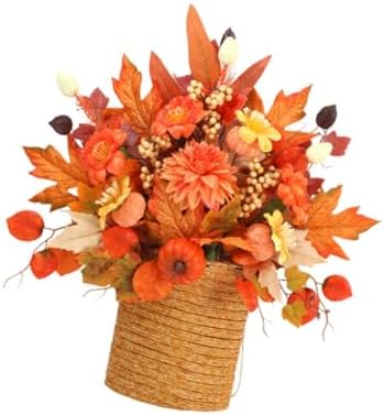 FytStycale Fall Wreath Door Hanger Basket Decoration