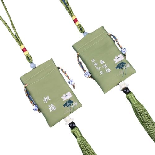 2pc Embroidered Ancient Style Fragrant Sachet for Car and Home