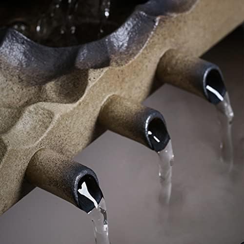 sdneNest Tabletop Fountain Home Decor Ceramic Water Feature