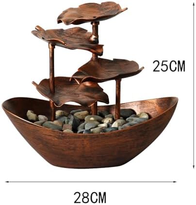 EsEico 4-Tier Desk Fountain with LED Light