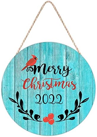 Red Bird Holly Berry Wreath Door Hanger 1