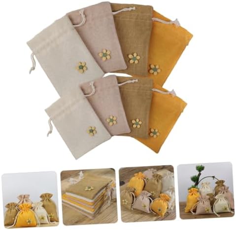 Ipetboom 8pcs Decorative Lavender Sachet Bags for Closets Cars and Home Fragrance