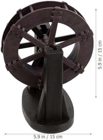 Luxshiny Mini Water Wheel - Decorative Indoor Fountain Accessory
