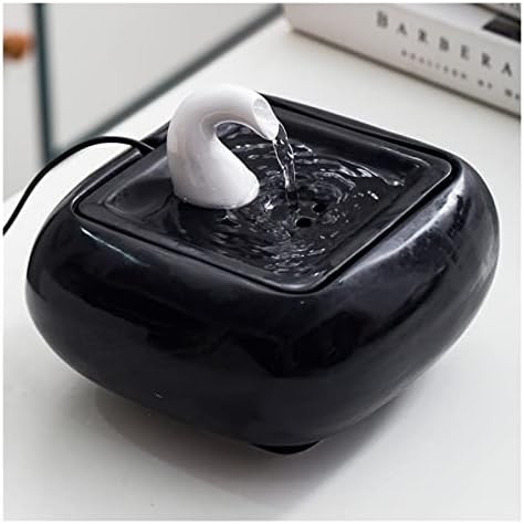 White Ceramic Waterfall Fountain Mini Desktop Humidifier
