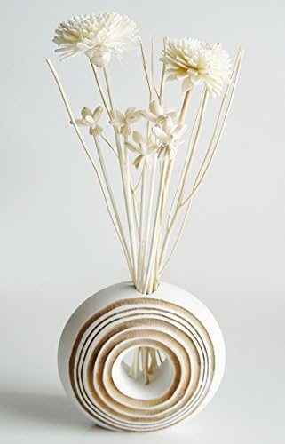 2 Sets Sola Flower Arrangement with Reed Diffuser for Home Fragrance