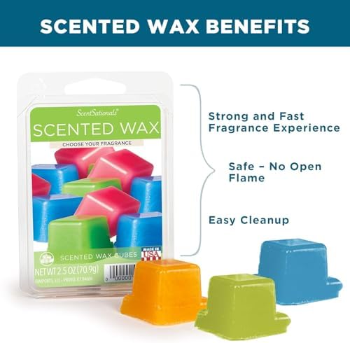 Scentsationals Wax Melts Coral Shores 24-Cubes 10oz