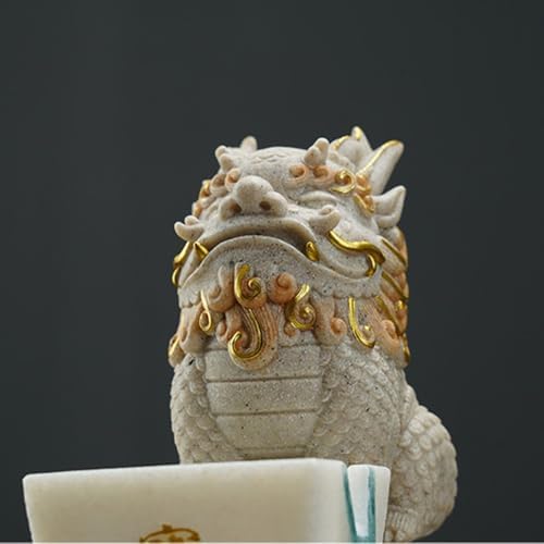 Tabletop Fountain with Lucky Beast Prosperity Design