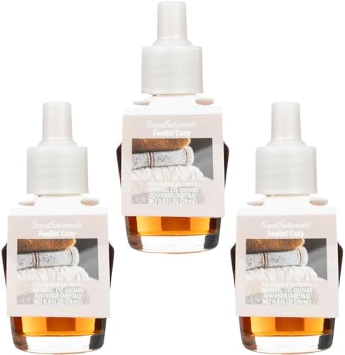 Scentsationals Fragrance Oil Plug In Refills 3-Pack - Feelin Cozy