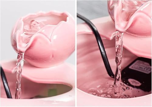 Ceramic Tabletop Fountain for Home and Office Decor