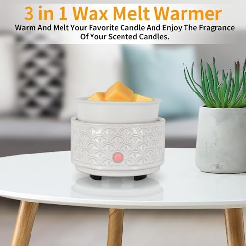 kobodon Ceramic Wax Melt Warmer 3-in-1