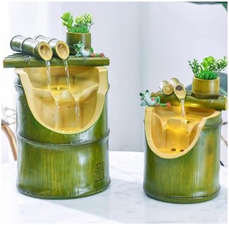 Small Bamboo Tabletop Fountain Decor
