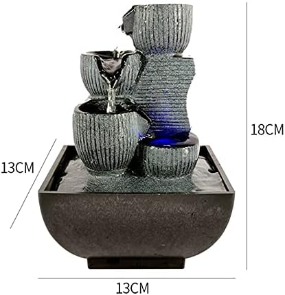 GLigeT Tabletop Fountain with LED Rolling Ball
