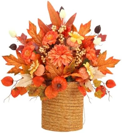 FytStycale Fall Wreath Door Hanger Basket Decoration