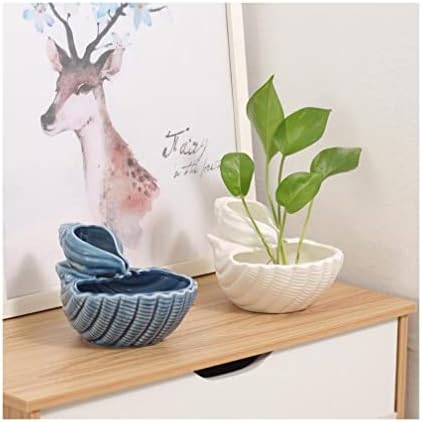 Conch Tabletop Fountain Ceramic Indoor Decor Home Office Bedroom Zen Relaxation