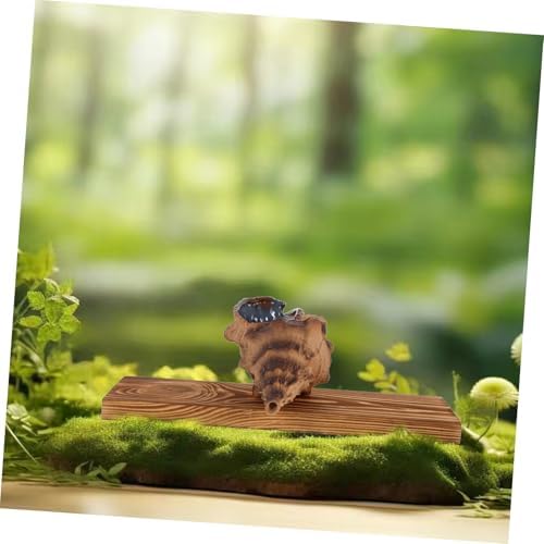 PRETYZOOM Tabletop Water Fountain with Sea Conch Pump for Home Garden Fish Tank Decor