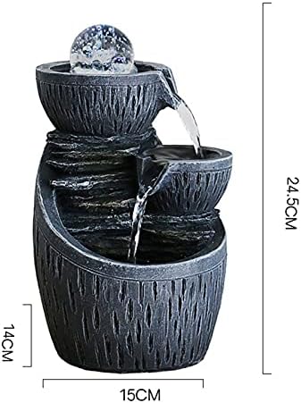 SUNESA Tabletop Fountain for Home and Office Relaxation