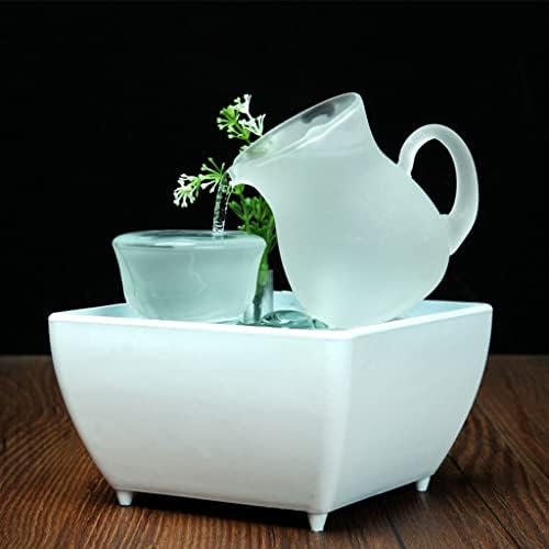 YKHB Tabletop Fountain USB Powered Indoor Decor