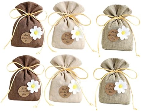 Wakauto 6pcs Lavender Sachet Bags for Wardrobe Home and Car