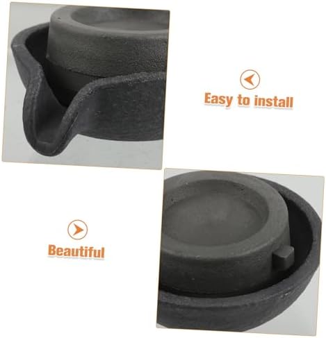 Tabletop Water Fountain with Rotating Millstone Spout for Indoor Decor