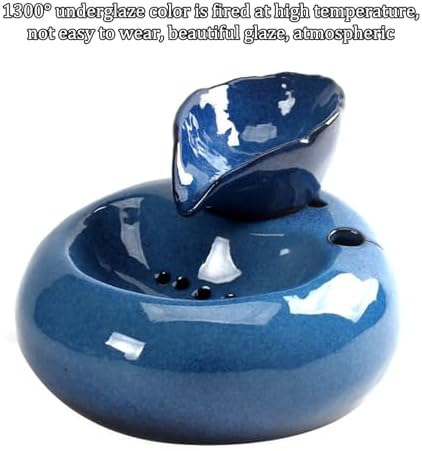 Ceramic Mini Waterfall Fountain Pet Office Humidifier
