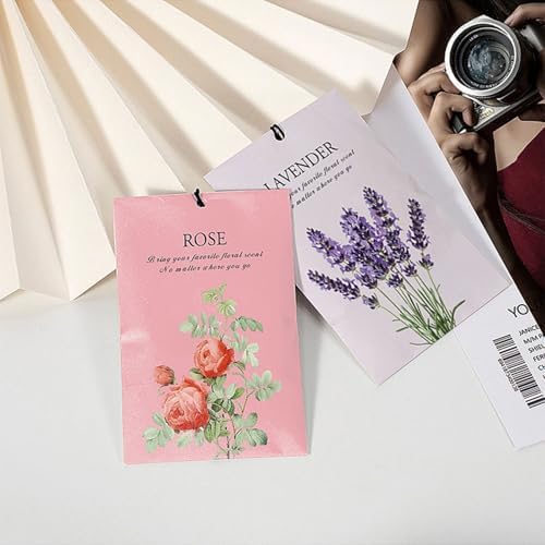 12 Pcs Flower Scented Sachets for Drawers Closets Air Freshener