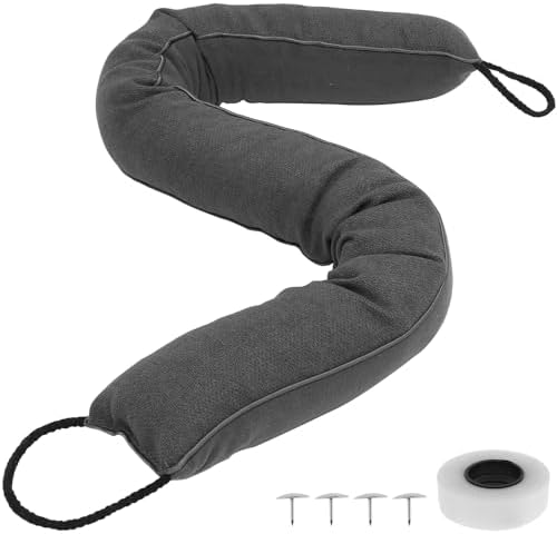 FALESOUL Door Draft Stopper 36 x 4 Heavy Duty Noise Blocker