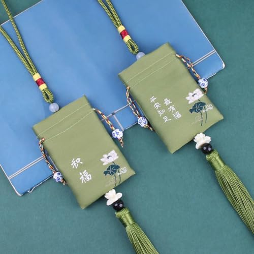 2pc Embroidered Ancient Style Fragrant Sachet for Car and Home