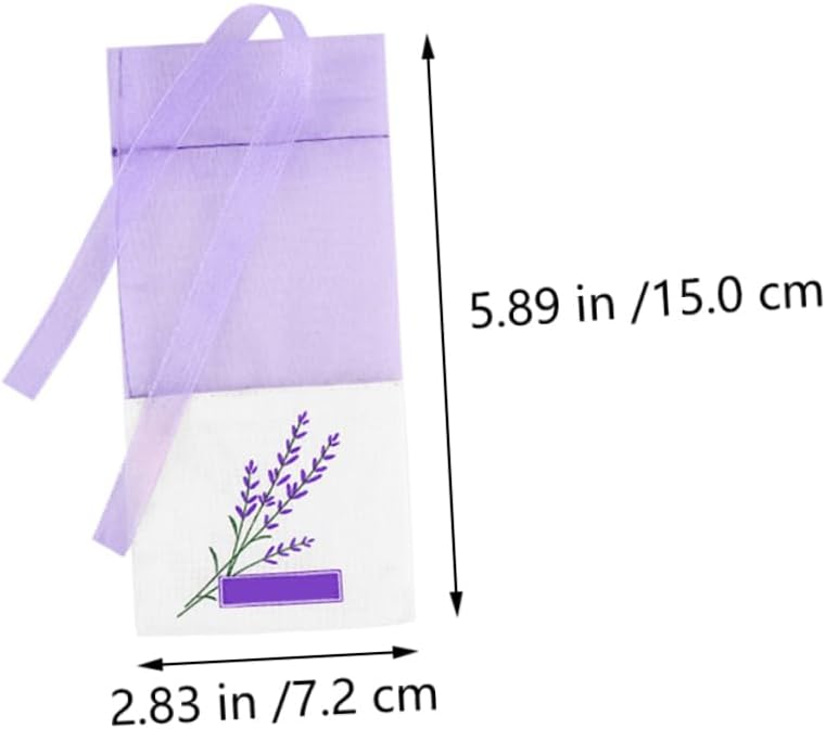 24 Pack Lavender Scent Sachet Pouches for Home Fragrance