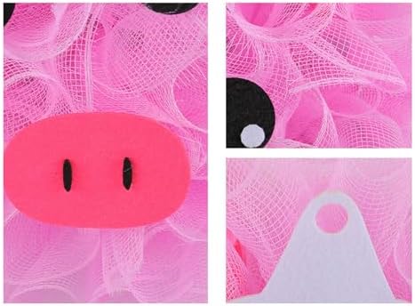 Pink Pig Door Wreath Wall Decor