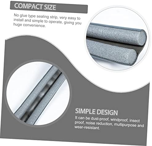 3pc Door Draft Stopper Weather Stripping for Home and Dorm